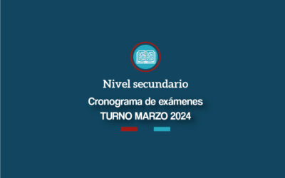 Cronograma de mesas de examen