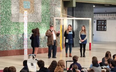 Nos visitaron ex combatientes de Malvinas